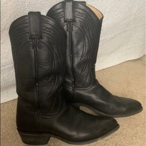 Frye Billy Pull On Black Washed Oiled Vintage 10